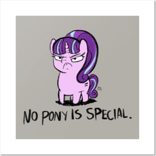 No pony is special. Posters and Art